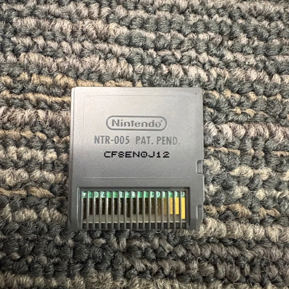 Y2k Nintendo DS Fashion Week Designer Jr Game Cartridge NTR-CF8E-USA Simulation